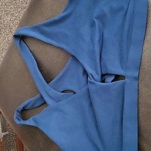 Fabletics sports bra - teal